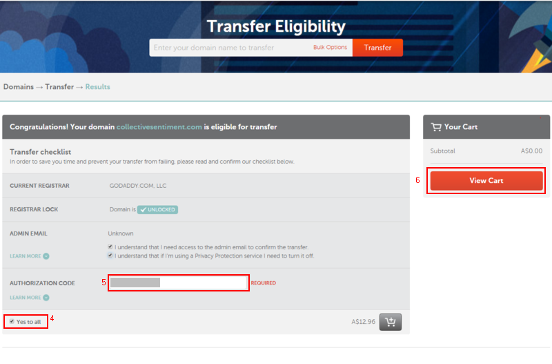 How to transfer a domain to your Namecheap Account from