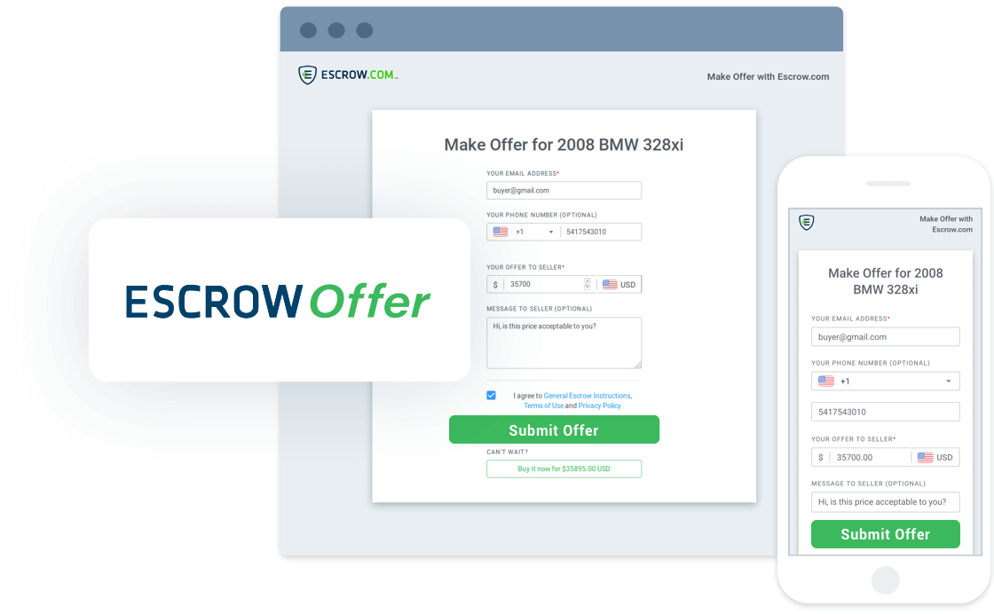 Escrow Offer 现已面世